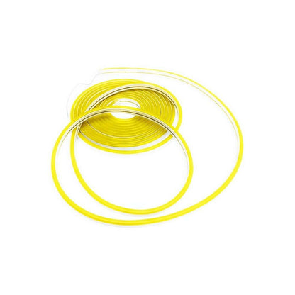 STRISCIA LED GIALLA PER SCRITTA INSEGNA LUMINOSA STRIP FLESSIBILE 5 MT IP65
