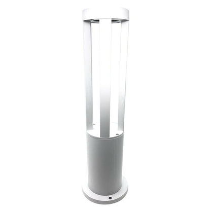 LAMPIONE LED LUCE BIANCA LAMPADA 12 W . LAMPIONCINO DA TERRA GIARDINO ESTERNO IP65