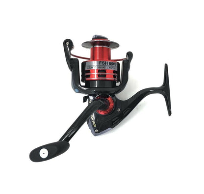 MULINELLO FSH 6000 PER CANNA DA PESCA IN LEGA DI ALLUMINIO 12+1BB RATIO 5.1:1