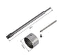 FRESA A TAZZA 110 MM ASTA PROLUNGA 50 CM PER TRAPANO ATTACCO SDS PLUS