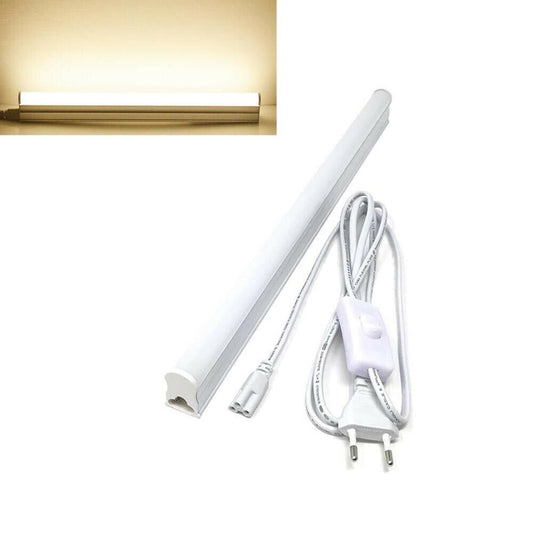 SOTTOPENSILE LUCE CALDA 3000K SPINA INTERRUTTORE ON OFF NEON 9 W T5-50 CAVO 220