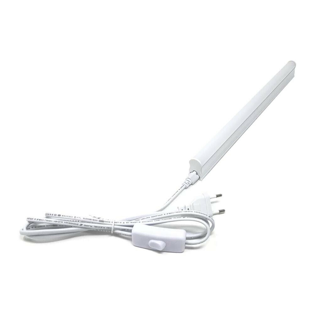 SOTTOPENSILE LUCE NATURALE 4000K SPINA INTERRUTTORE ON OFF NEON 9 W T5 CAVO 220V