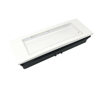 LAMPADA EMERGENZA 20 LED LUCE BIANCA 6000K CLIP SAMSUNG BATTERIA LITIO V-TAC