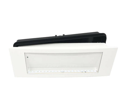 LAMPADA EMERGENZA 20 LED LUCE BIANCA 6000K CLIP SAMSUNG BATTERIA LITIO V-TAC