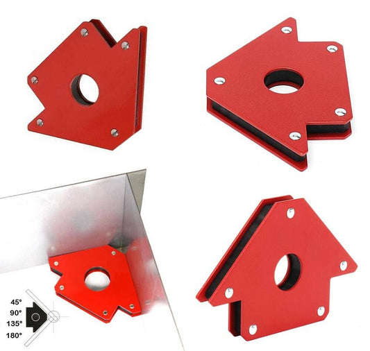 SQUADRA MAGNETICA PER SALDATURA POSIZIONATORE SUPPORTO ANGOLARE CALAMITA 22 KG