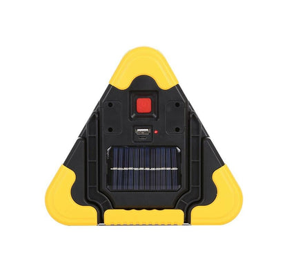 SOS TRIANGOLO LAMPEGGIANTE SEGNALATORE EMERGENZA STRADALE LAMPADA LED STROBO