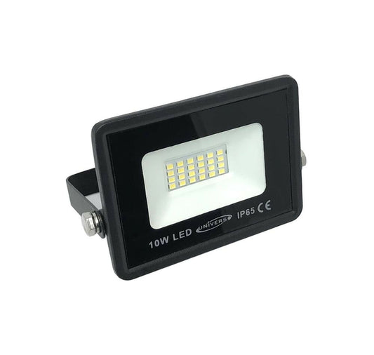 FARO LED 10 W LUCE NATURALE FARETTO SLIM ESTERNO IP65