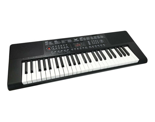PIANOFORTE TASTIERA MUSICALE PIANOLA . ELETTRICA 49 TASTI BIANCHI E NERI MICROFONO