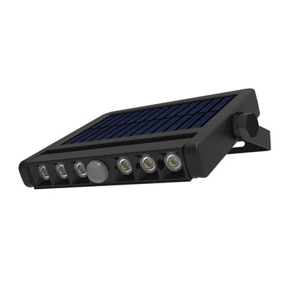 APPLIQUE LED LAMPADA CON SENSORE E PANNELLO SOLARE 3 CCT ESTERNO