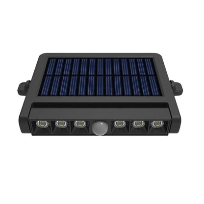 APPLIQUE LED LAMPADA CON SENSORE E PANNELLO SOLARE 3 CCT ESTERNO