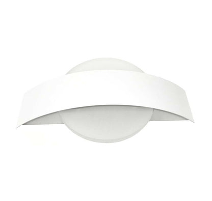 APPLIQUE LED DA PARETE DOPPIA EMISSIONE LAMPADA 8 WATT LUCE CALDA E17-BC