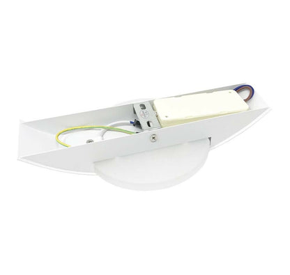 APPLIQUE LED DA PARETE DOPPIA EMISSIONE LAMPADA 8 WATT LUCE CALDA E17-BC