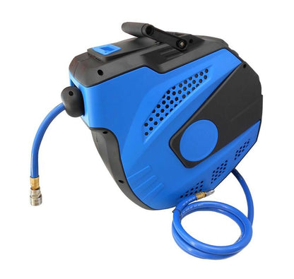 AVVOLGITUBO AUTOMATICO PER COMPRESSORE AVVOLGI CAVO TUBO 15 MT
