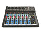 MIXER DJ 7 CH BLUETOOTH KARAOKE PIANOBAR AUDIO LETTORE MP3 MIC USB