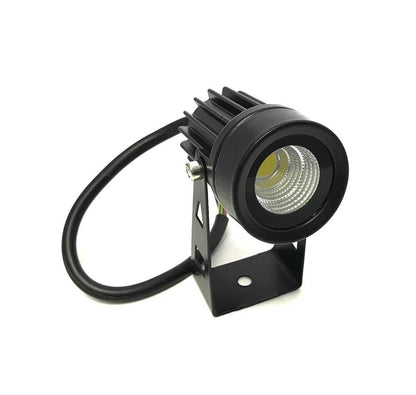 FARETTO LED COB 3.5 W PROIETTORE DA GIARDINO STAFFA A PARETE LUCE VERDE