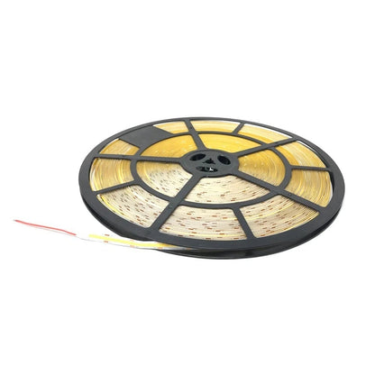 STRISCIA LED COB LUCE CALDA BOBINA 50 METRI 24 V SMD 500 WATT 3000K 8 MM