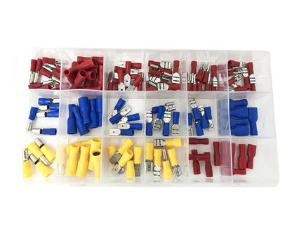 KIT 120 CONNETTORI ELETTRICI CAPICORDA TERMINALI PREISOLATI