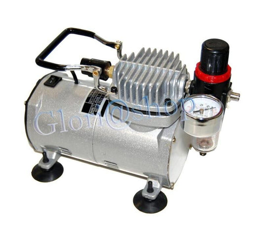MINI COMPRESSORE PER AEROGRAFO DECORAZIONE MODELISMO AEROGRAFIA