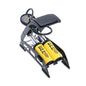 GONFIATORE POMPA A PEDALE 2 CILINDRI MANOMETRO GONFIAGGIO RUOTE AUTO MOTO BICI