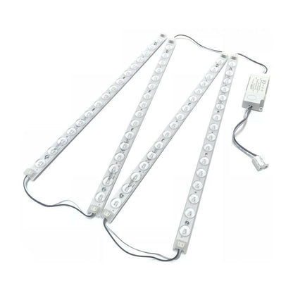 BARRA 64 LED LUCE CALDA PLAFONIERA 26W STRISCIA RIGIDA CALAMITA