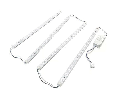 BARRA 64 LED LUCE CALDA PLAFONIERA 26W STRISCIA RIGIDA CALAMITA