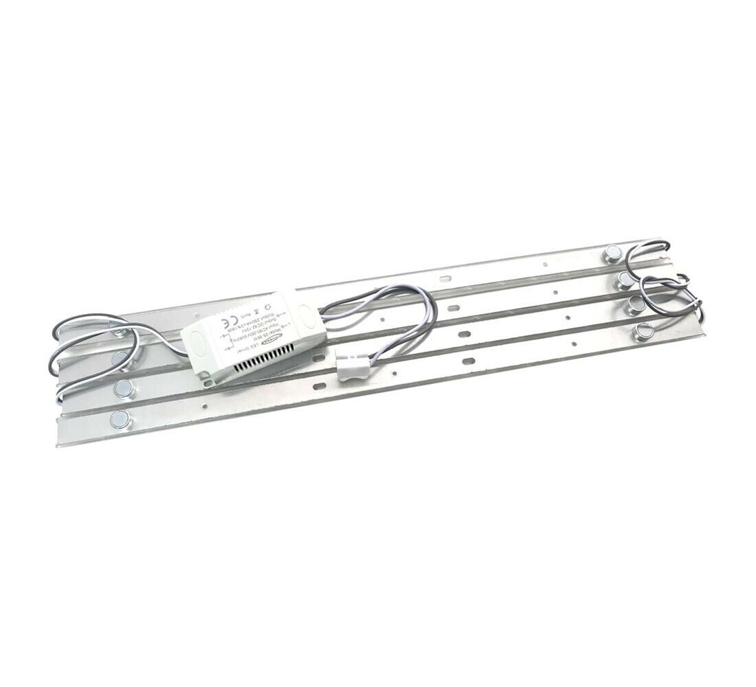 BARRA 64 LED LUCE CALDA PLAFONIERA 26W STRISCIA RIGIDA CALAMITA