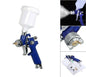 AEROGRAFO PISTOLA SPRUZZO 0.8 MM SERBATOIO A CADUTA 100 ML AD ARIA COMPRESSA