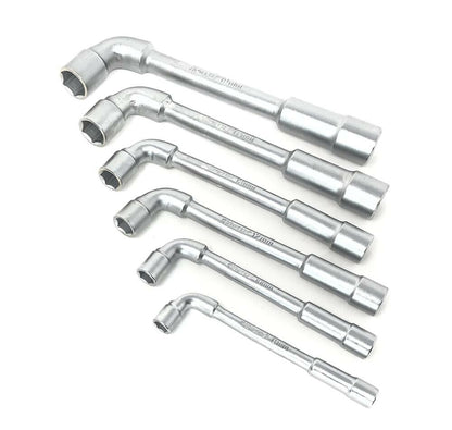 CHIAVI A TUBO L PIPA SET 6 CHIAVE MISURE 8 10 12 13 17 19 MM