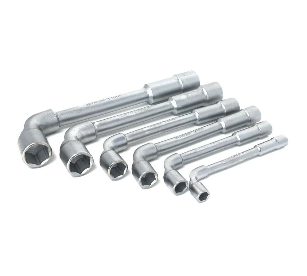CHIAVI A TUBO L PIPA SET 6 CHIAVE MISURE 8 10 12 13 17 19 MM