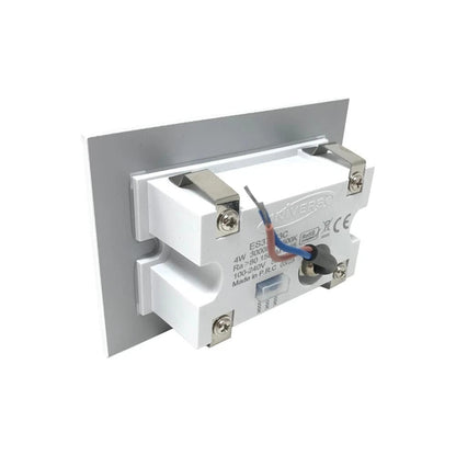 SEGNAPASSI A INCASSO FARETTO LED LUCE BIANCA CALDA NATURALE SEGNAPASSO 3 CCT