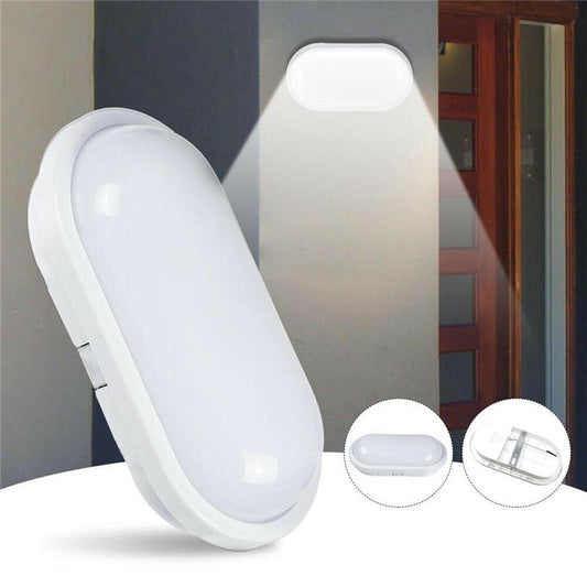 LAMPADA LED 20 WATT LUCE BIANCA 8000K APPLIQUE DA PARETE PLAFONIERA PER ESTERNO