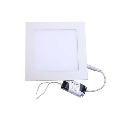 PANNELLO LED LUCE CALDA 3000K FARETTO 12 W PLAFONIERA SLIM AD INCASSO