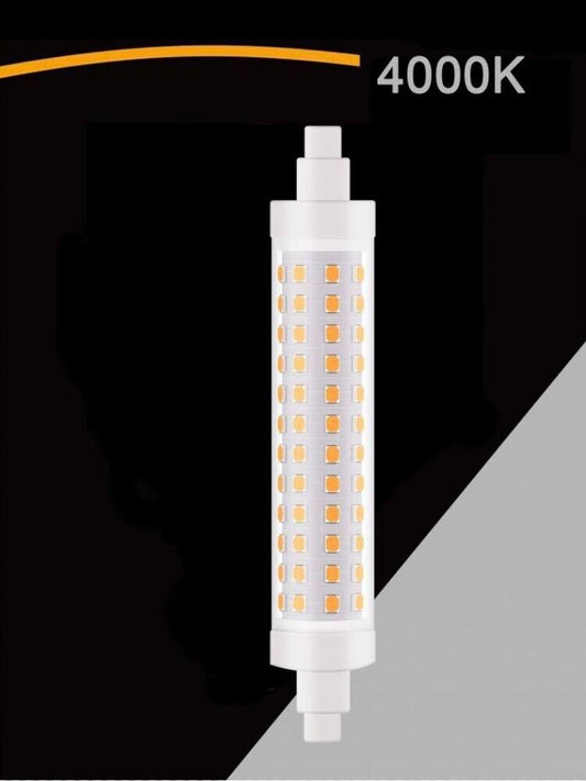 LAMPADINA LED LUCE NATURALE ATTACCO R7S 12 WATT LAMPADA RICAMBIO PER FARO 4000K