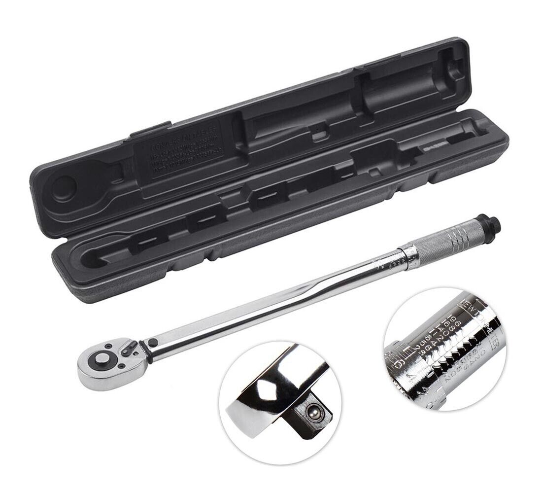 CHIAVE DINAMOMETRICA A CRICCHETTO 1/2" SVITA BULLONI BUSSOLE AUTO MOTO