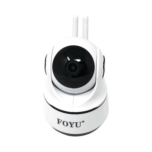 TELECAMERA IP VIDEOSORVEGLIAZA CAMERA 1080P HD WIFI ALARME AUDIO GIRA 355°
