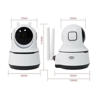 TELECAMERA IP VIDEOSORVEGLIAZA CAMERA 1080P HD WIFI ALARME AUDIO GIRA 355°