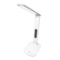 LAMPADA LED DA SCRIVANIA TOUCH OROLOGIO LUCE REGOLABILE BIANCA CALDA NATURALE