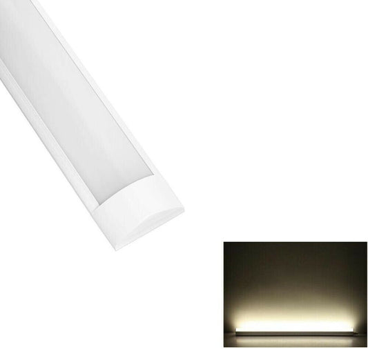 PLAFONIERA LED 27 WATT DA SOFFITTO PARETE SOTTOPENSILE SLIM 60 CM LUCE NATURALE