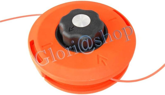 TESTINA DECESPUGLIATORE A DOPPIO FILO NYLON BOBINA  TOSA RASA ERBA