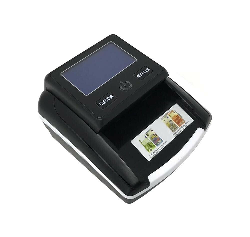 RILEVATORE BANCONOTE RILEVA CONTA . SOLDI VERIFICA EURO FALSI CONTABANCONOTE USB