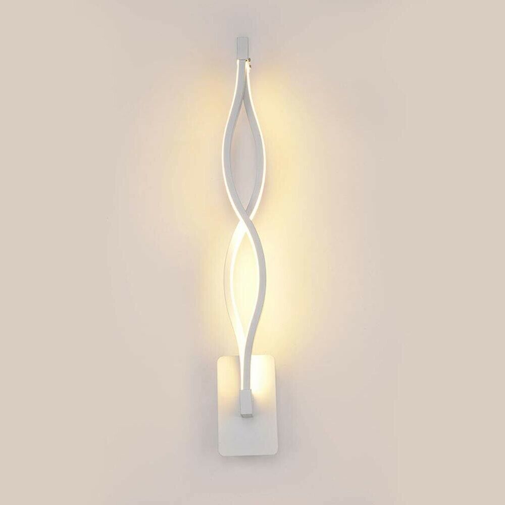 APPLIQUE A PARETE LAMPADA LED 9 WATT LUCE CALDA 3000K 9W DA INTERNO CASA