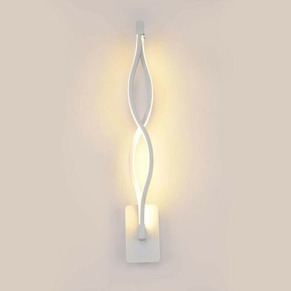 APPLIQUE A PARETE LAMPADA LED 9 WATT LUCE CALDA 3000K 9W DA INTERNO CASA
