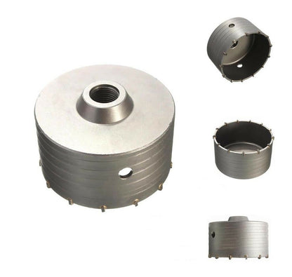 FRESA CAROTATRICE TAZZA 150 MM ASTA BARRA SDS PLUS 60 M PUNTA TRAPANO