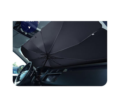 PARASOLE PER AUTO OMBRELLO PROTEZIONE DAL SOLE CRUSCOTTO PARABREZZA 80X130 CM