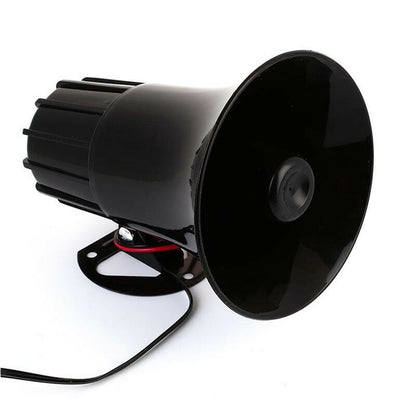 SIRENA PER AUTO MEGAFONO CON MICROFONO 7 TONI DEL SUONO 100W 12V