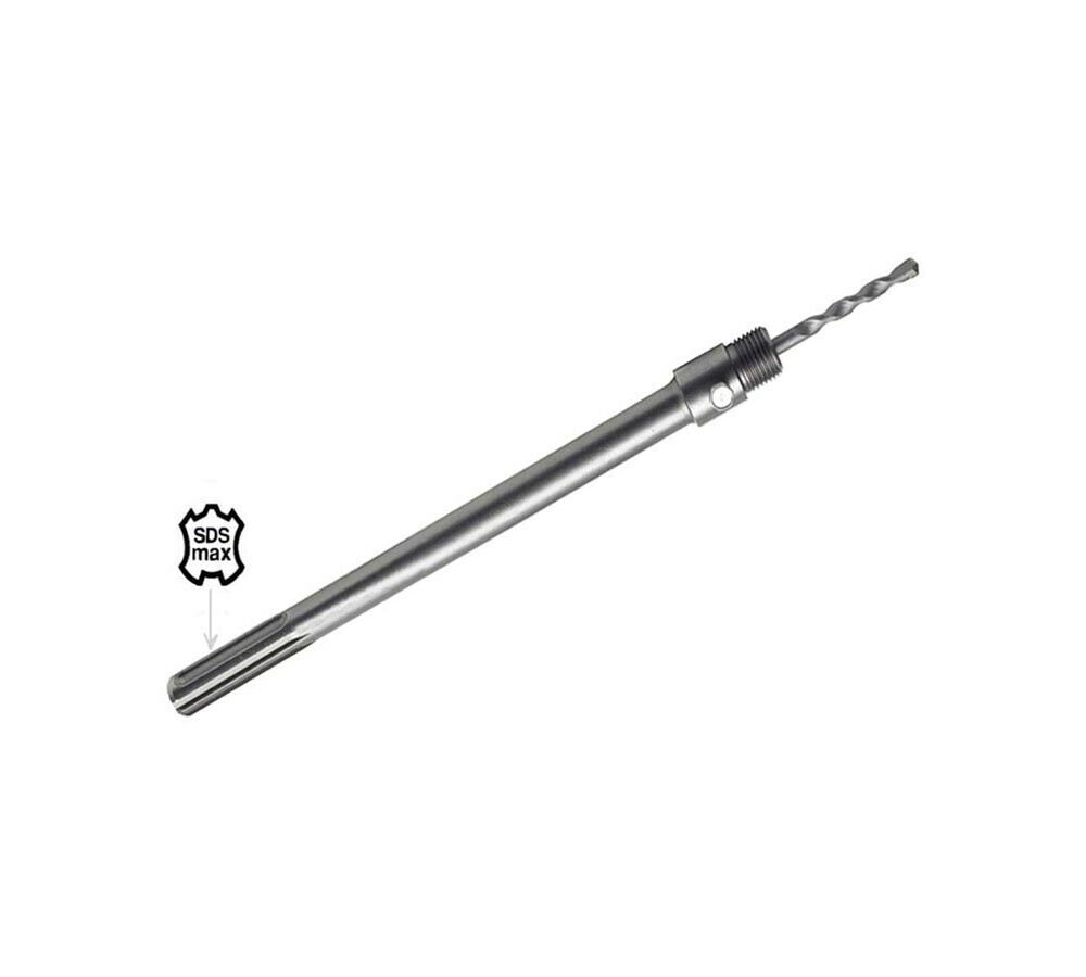ASTA BARRA 35 CM ATTACCO GRANDE MAX PROLUNGA PER FRESA CAROTATRICE TAZZA PUNTE TRAPANO
