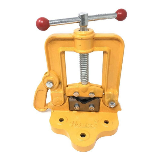 MORSA DA BANCO PER TUBI 10 85 MM RIBALTABILE STRINGENTI IN ACCIAIO