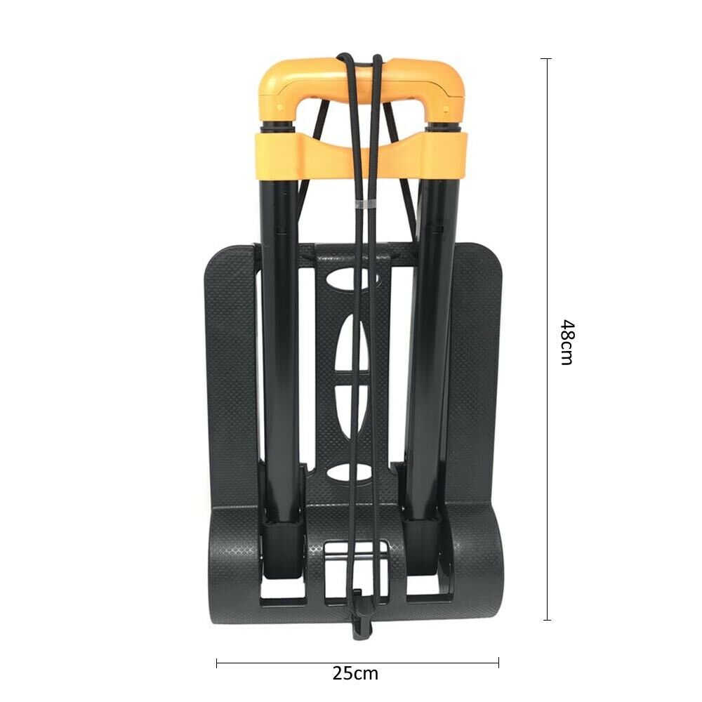 CARRELLO PORTA PACCHI BAGAGLI PORTATA MAX 50 KG PIEGHEVOLE TELESCOPICO 95 CM