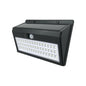 FARETTO PANNELLO SOLARE SENSORE . CREPUSCOLARE FARO 48 LED BATTERIA RICARICABILE