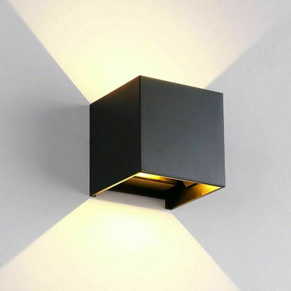 APPLIQUE LED LUCE NATURALE DA PARETE PER ESTERNO INTERNO 12 W 4000K IP65 ES46NN